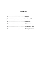 Preview for 2 page of Greentek EMF 990 Instruction Manual