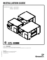 Предварительный просмотр 1 страницы Greentek LCH-12E Installation Manual