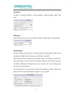 Предварительный просмотр 25 страницы Greentel HSUPA User Manual