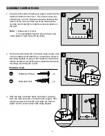 Предварительный просмотр 6 страницы Greentouch 0727338 Assembly / Care & Use Instructions