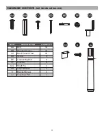 Preview for 3 page of Greentouch 1040IM-28-208 Assembly / Care & Use Instructions