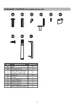 Preview for 3 page of Greentouch 1150SB-28-208 Assembly / Care & Use Instructions