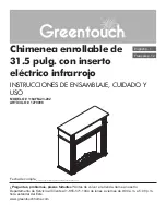 Предварительный просмотр 23 страницы Greentouch 1164FM-23-202 Assembly / Care & Use Instructions