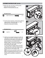 Предварительный просмотр 9 страницы Greentouch 1167FMM-26-200 Assembly, Care And Instructions Manual