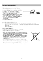 Предварительный просмотр 13 страницы Greentouch 1371SB-28-208 Assembly / Care & Use Instructions