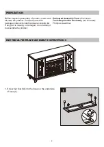 Preview for 4 page of Greentouch Kathy Ireland Home 1495FSO-28-247 Assembly / Care & Use Instructions