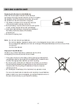 Preview for 15 page of Greentouch Kathy Ireland Home 1495FSO-28-247 Assembly / Care & Use Instructions