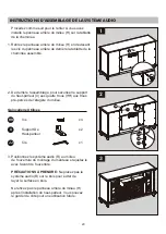 Preview for 29 page of Greentouch Kathy Ireland Home 1495FSO-28-247 Assembly / Care & Use Instructions