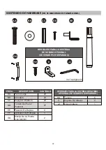 Preview for 37 page of Greentouch Kathy Ireland Home 1495FSO-28-247 Assembly / Care & Use Instructions