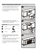 Предварительный просмотр 12 страницы Greentouch Kathy Ireland Home 1497FSO-26-225 Assembly / Care & Use Instructions