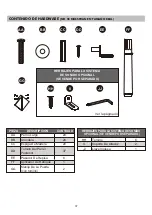 Предварительный просмотр 37 страницы Greentouch Kathy Ireland Home 1497FSO-26-225 Assembly / Care & Use Instructions