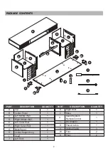 Предварительный просмотр 2 страницы Greentouch kathy ireland HOME 1499SB-28-205 Assembly / Care & Use Instructions