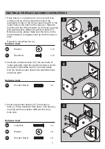 Предварительный просмотр 5 страницы Greentouch kathy ireland HOME 1499SB-28-205 Assembly / Care & Use Instructions