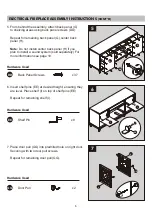 Предварительный просмотр 6 страницы Greentouch kathy ireland HOME 1591FSO-28-247 Assembly / Care & Use Instructions