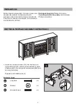 Предварительный просмотр 4 страницы Greentouch kathy ireland HOME 1594FSO-26-269 Assembly / Care & Use Instructions