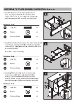 Предварительный просмотр 5 страницы Greentouch kathy ireland HOME 1594FSO-26-269 Assembly / Care & Use Instructions