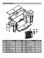 Предварительный просмотр 2 страницы Greentouch SCOTT LIVING 1279099 Assembly / Care & Use Instructions