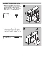 Предварительный просмотр 9 страницы Greentouch SCOTT LIVING 1279099 Assembly / Care & Use Instructions