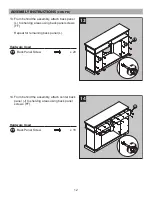 Предварительный просмотр 12 страницы Greentouch SCOTT LIVING 1279099 Assembly / Care & Use Instructions