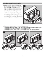 Предварительный просмотр 14 страницы Greentouch SCOTT LIVING 1279099 Assembly / Care & Use Instructions