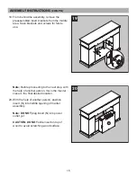 Предварительный просмотр 15 страницы Greentouch SCOTT LIVING 1279099 Assembly / Care & Use Instructions