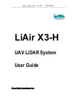 GreenValley LiAirX3-H User Manual предпросмотр