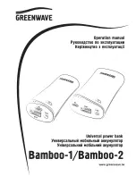 Preview for 1 page of GreenWave Bamboo-1 Operation Manual