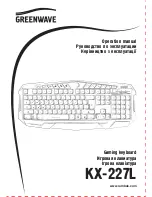 Preview for 1 page of GreenWave KX-227L Operation Manual