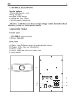 Предварительный просмотр 4 страницы GreenWave SA-315 Operation Manual