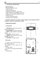 Предварительный просмотр 4 страницы GreenWave SA-335 Operation Manual