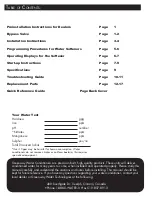 Предварительный просмотр 2 страницы Greenway Home Products GACS1035 Installation Instructions & Owner'S Manual