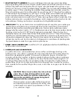 Предварительный просмотр 6 страницы Greenway Home Products GACS1035 Installation Instructions & Owner'S Manual