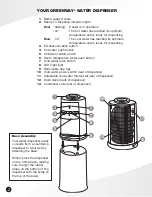 Предварительный просмотр 3 страницы Greenway Home Products GWD4650W Use & Care Manual