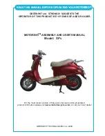 Preview for 1 page of Greenwit MOTORINO XPv User Manual