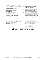 Preview for 3 page of Greenwood 4 GALLON HOME & GARDEN
BACKPACK SPRAYER Owner'S Manual & Safety Instructions