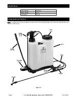 Preview for 4 page of Greenwood 4 GALLON HOME & GARDEN
BACKPACK SPRAYER Owner'S Manual & Safety Instructions