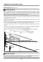 Предварительный просмотр 21 страницы GreenWorks Commercial 2502802 Owner'S Manual