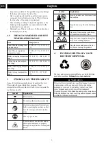 Preview for 7 page of GreenWorks Commercial 82SN22 Operator'S Manual