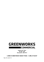 Preview for 71 page of GreenWorks Commercial GMS 210 Owner'S Manual