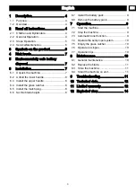 Preview for 3 page of GreenWorks Commercial GMS 250 Operator'S Manual