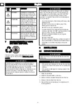 Preview for 6 page of GreenWorks Commercial GTL100 Operator'S Manual