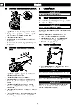 Предварительный просмотр 8 страницы GreenWorks Pro 060-0799-6 Operator'S Manual