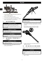 Preview for 36 page of GreenWorks Pro 1406802CT Operator'S Manual