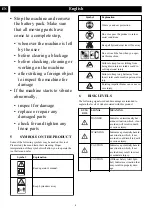 Preview for 6 page of GreenWorks Pro 2405907AUVT Operator'S Manual