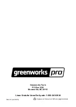 Preview for 38 page of GreenWorks Pro BL80L00 Owner'S Manual