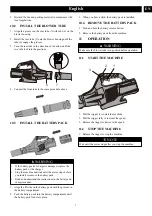 Preview for 7 page of GreenWorks Pro BLB482 Operator'S Manual