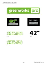 Preview for 5 page of GreenWorks Pro CrossoverZ Zero Turn Manual