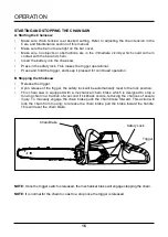 Preview for 16 page of GreenWorks Pro CS60L00 Owner'S Manual