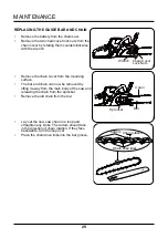 Предварительный просмотр 29 страницы GreenWorks Pro CS80L00 Owner'S Manual