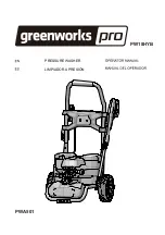 GreenWorks Pro PW18HYB Operator'S Manual предпросмотр